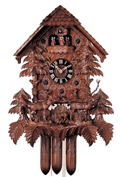 Kammerer Hekas Kuckucksuhr KA 1675 - Original Schwarzwälder Kuckucksuhr Im Chalet-Stil